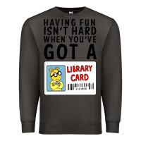 Smoke arthur library card classic rachelrae09 Premium Sweatshirt - artisFamous