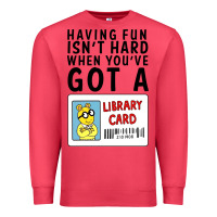 Cardinal arthur library card classic rachelrae09 Premium Sweatshirt - artisFamous