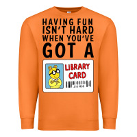 Carrot arthur library card classic rachelrae09 Premium Sweatshirt - artisFamous