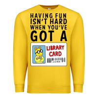 Lemon arthur library card classic rachelrae09 Premium Sweatshirt - artisFamous