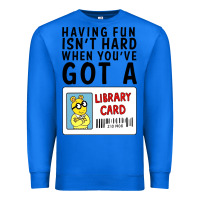 True Royal arthur library card classic rachelrae09 Premium Sweatshirt - artisFamous