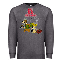 Charcoal Heather yogi bear & boo boo Premium Sweatshirt - artisFamous