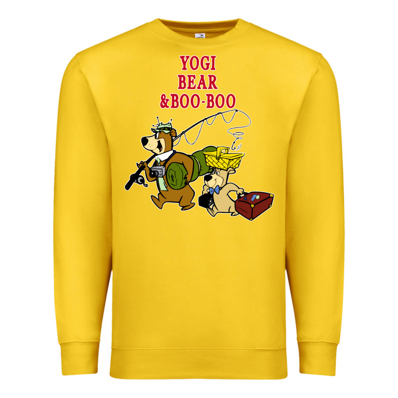 Yogi Bear & Boo Boo Premium Sweatshirt by artisFamous | Teevron