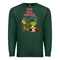 Sports Green yogi bear & boo boo Premium Sweatshirt - artisFamous