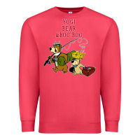 Cardinal yogi bear & boo boo Premium Sweatshirt - artisFamous