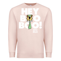 Pale Pink yogi bear Premium Sweatshirt - artisFamous