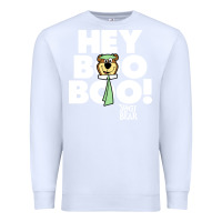 White yogi bear Premium Sweatshirt - artisFamous