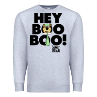 Heather Grey yogi bear Premium Sweatshirt - artisFamous