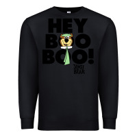 Black yogi bear Premium Sweatshirt - artisFamous