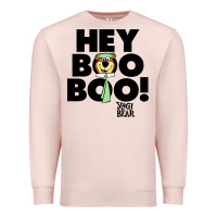 Pale Pink yogi bear Premium Sweatshirt - artisFamous