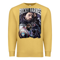 Antique Gold bucky barnes a hero Premium Sweatshirt - artisFamous