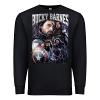 Black bucky barnes a hero Premium Sweatshirt - artisFamous