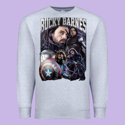 Bucky Barnes A Hero Premium Sweatshirt Designed By Artisfamous
