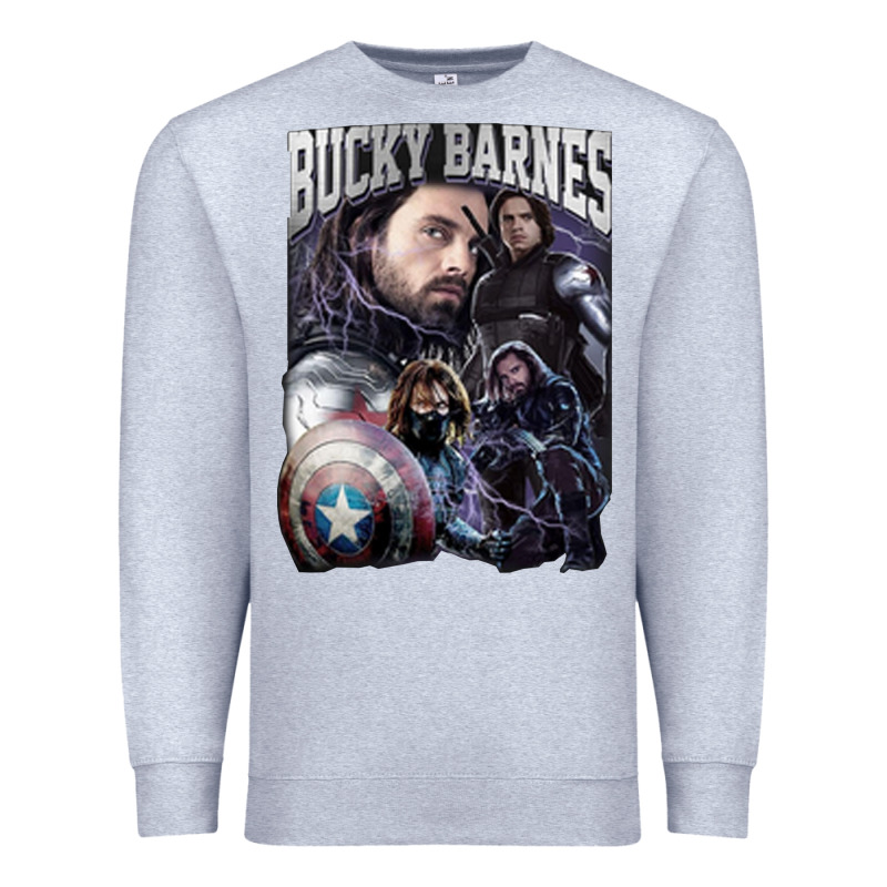 Bucky Barnes A Hero Premium Sweatshirt by artisFamous | Teevron
