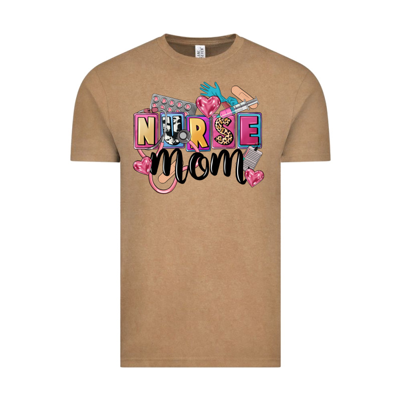 Nurse Mom Vintage Tee by FaDigitalArtStudio | Teevron