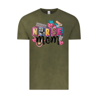Vintage Olive nurse mom Vintage Tee - FaDigitalArtStudio