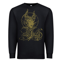 Black sleeping beauty maleficent crow branchesy Premium Sweatshirt - artisFamous