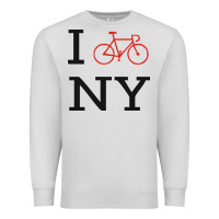 Dove Grey i bike ny funny bike Premium Sweatshirt - artisFamous