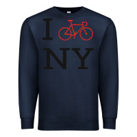 Navy i bike ny funny bike Premium Sweatshirt - artisFamous