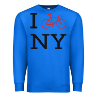 True Royal i bike ny funny bike Premium Sweatshirt - artisFamous