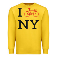 Lemon i bike ny funny bike Premium Sweatshirt - artisFamous