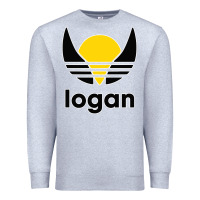 Heather Grey logan Premium Sweatshirt - artisFamous
