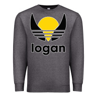 Charcoal Heather logan Premium Sweatshirt - artisFamous