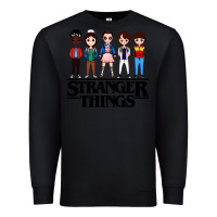 Black stranger kids Premium Sweatshirt - artisFamous