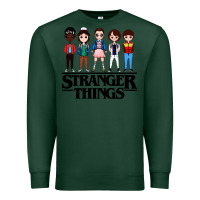 Sports Green stranger kids Premium Sweatshirt - artisFamous