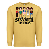 Antique Gold stranger kids Premium Sweatshirt - artisFamous