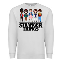 Dove Grey stranger kids Premium Sweatshirt - artisFamous