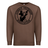 Chestnut cowboy fast draw association Premium Sweatshirt - artisFamous