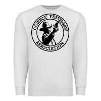 Oatmeal Heather cowboy fast draw association Premium Sweatshirt - artisFamous