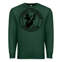 Sports Green cowboy fast draw association Premium Sweatshirt - artisFamous