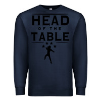 Navy head of the table Premium Sweatshirt - artisFamous