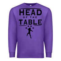 Purple head of the table Premium Sweatshirt - artisFamous