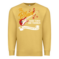 Antique Gold the blues music Premium Sweatshirt - artisFamous