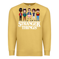 Antique Gold stranger kids Premium Sweatshirt - artisFamous