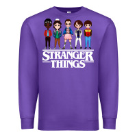 Purple stranger kids Premium Sweatshirt - artisFamous