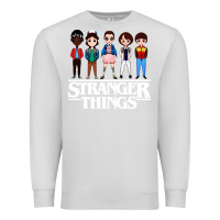 Dove Grey stranger kids Premium Sweatshirt - artisFamous