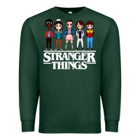 Sports Green stranger kids Premium Sweatshirt - artisFamous