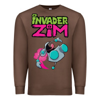 Chestnut Invader Zim Gir Premium Sweatshirt - artisFamous