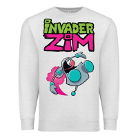 Oatmeal Heather Invader Zim Gir Premium Sweatshirt - artisFamous