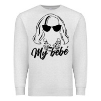 Oatmeal Heather my bebe moira rose Premium Sweatshirt - artisFamous