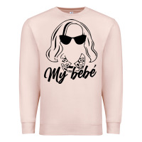 Pale Pink my bebe moira rose Premium Sweatshirt - artisFamous