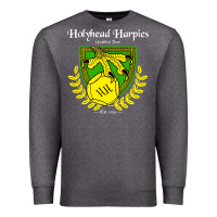 Charcoal Heather holyhead harpies Premium Sweatshirt - artisFamous