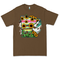 Cacao Minnesota State Map Premium Tee - RanaPortraitStore