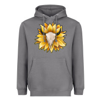 Storm sunflower bull skull Heavyweight Hoodie - JahusDesignShop