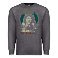 Charcoal Heather the doors live in concert Premium Sweatshirt - artisFamous
