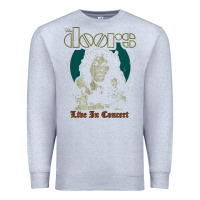 Heather Grey the doors live in concert Premium Sweatshirt - artisFamous